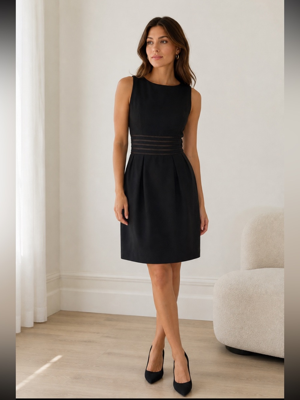 Banana Republic Wool Blend Sleeveless Dress